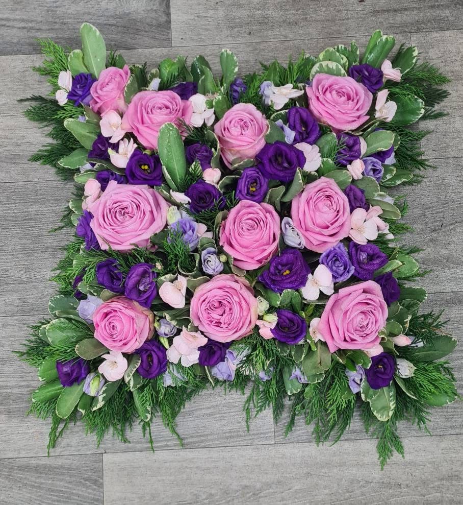 Funeral flower cushion Mum